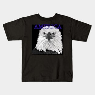 American Bald Eagle Kids T-Shirt